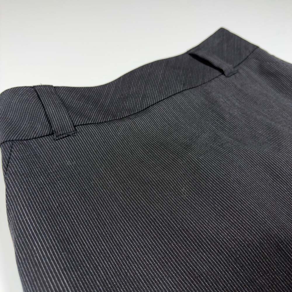 Banana Republic Women's Black Micro-Pinstripe Stretch Pencil Skirt Size 2